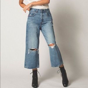 Free People Levi’s High Water Wide Leg Jean 25